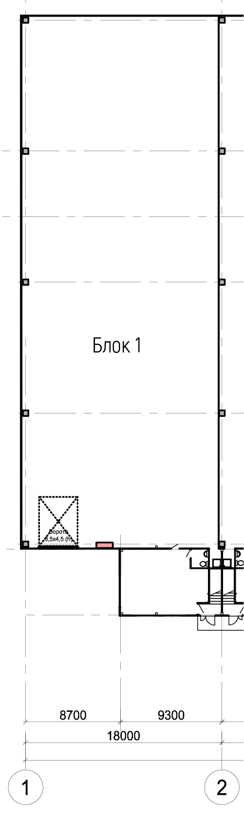 Аренда Сынково 3 Блок A, бокс 1, 987 м², Промышленный парк Сынково, фото 2