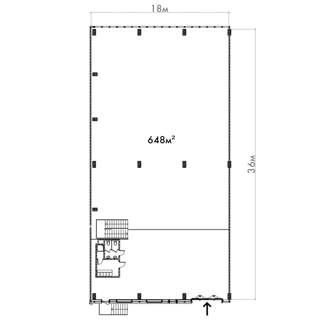 Продажа Корпус 5 Бокс 2, 810 м², Промышленный парк БС М-4, фото 2
