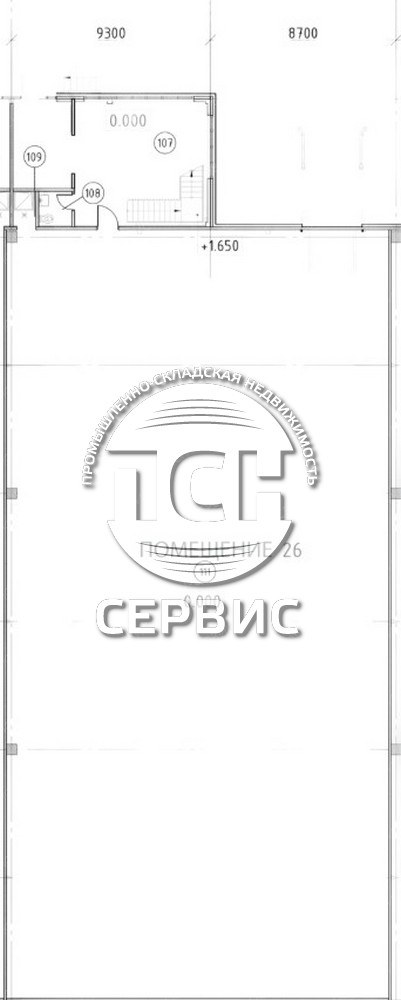 Продажа склада 750 м²
